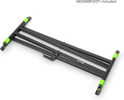 Gravity GKSX2 X-Form Double Keyboard Stand