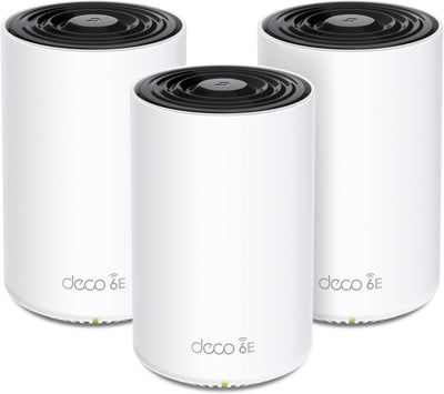 TP-Link Deco XE70 Pro(3-pack) AXE4900 Tri-Band Mesh WiFi 6E