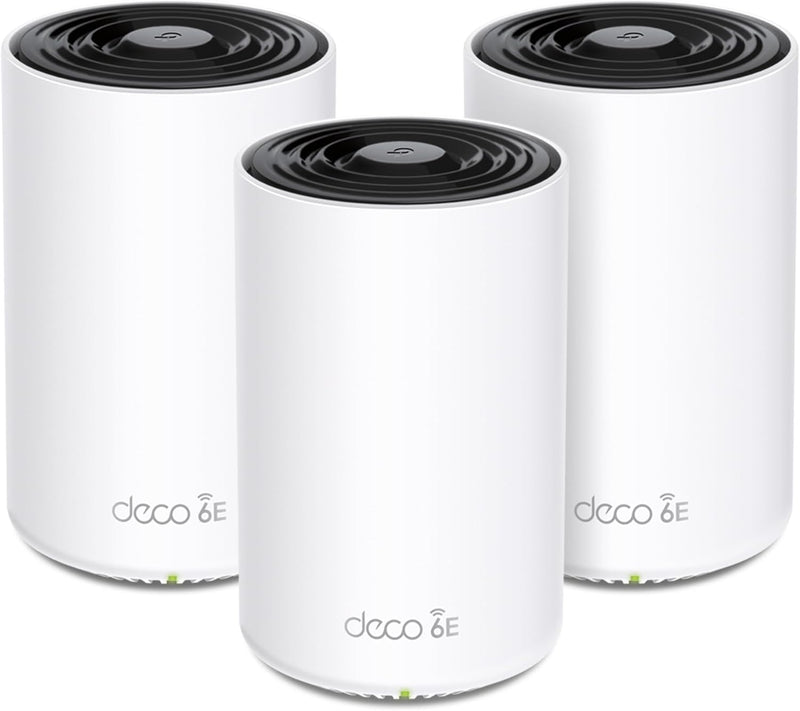 TP-Link Deco XE70 Pro(3-pack) AXE4900 Tri-Band Mesh WiFi 6E — main product image