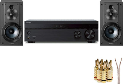 Sony STRDH590 - 5.2 Channel 4K AV Receiver Bundle