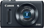 Canon PowerShot S100 (BK) 12.1MP Digital Camera 5x Zoom