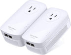 TP-Link TL-PA9020P KIT AV2000 Gigabit Powerline Adapter Renewed