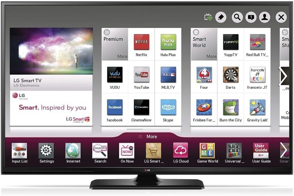 LG 60PB6600 60-Inch 1080P Smart Plasma TV