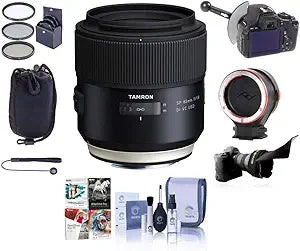 Tamron SP 85mm F/1.8 Nikon Lens Bundle