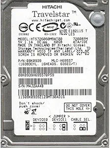 Hitachi HTS726060M9AT00 60GB 2.5" IDE Hard Drive