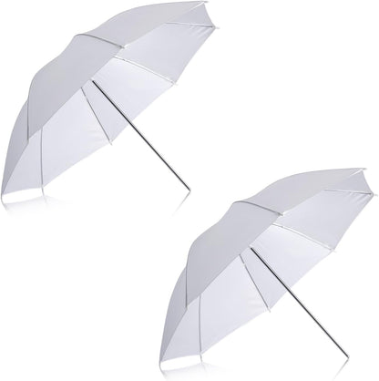Neewer 90087808 33" White Translucent Soft Umbrella (2 Pack)