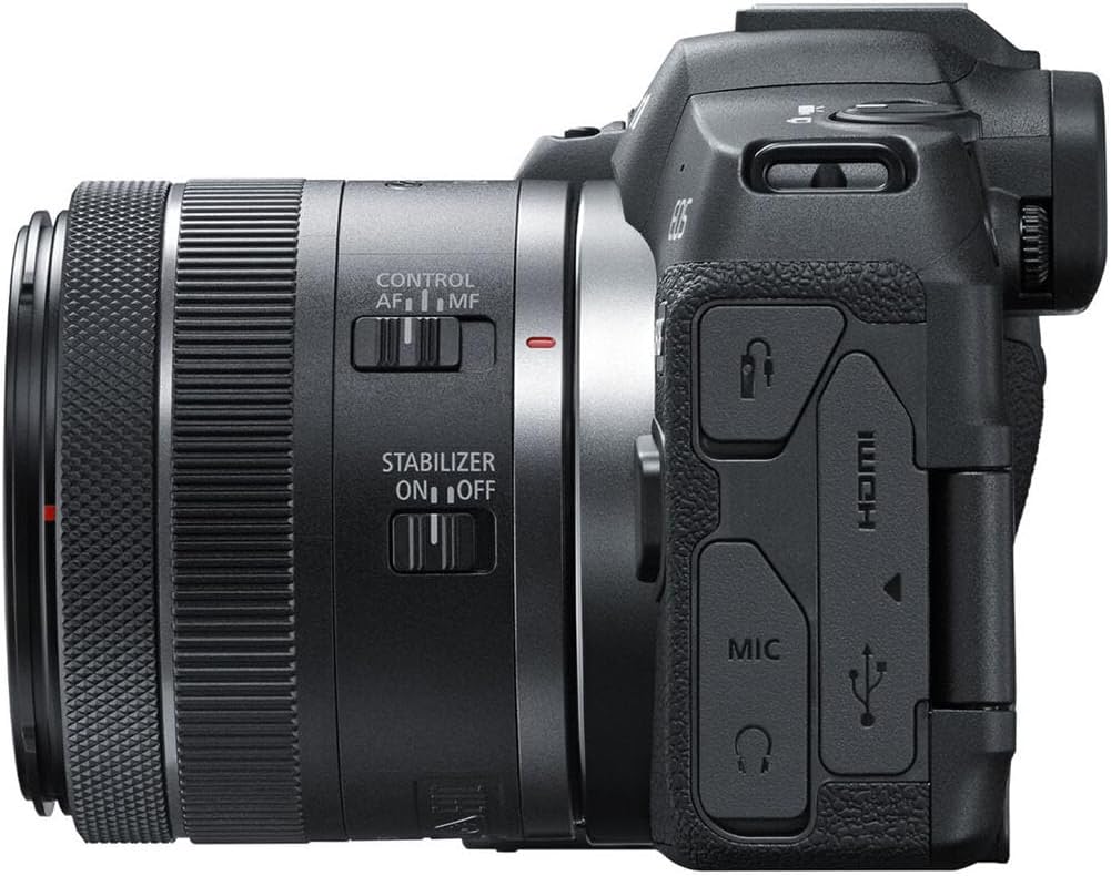 Canon EOS R8 Mirrorless Camera Kit 24-50mm Lens + Accessories (Renewed)