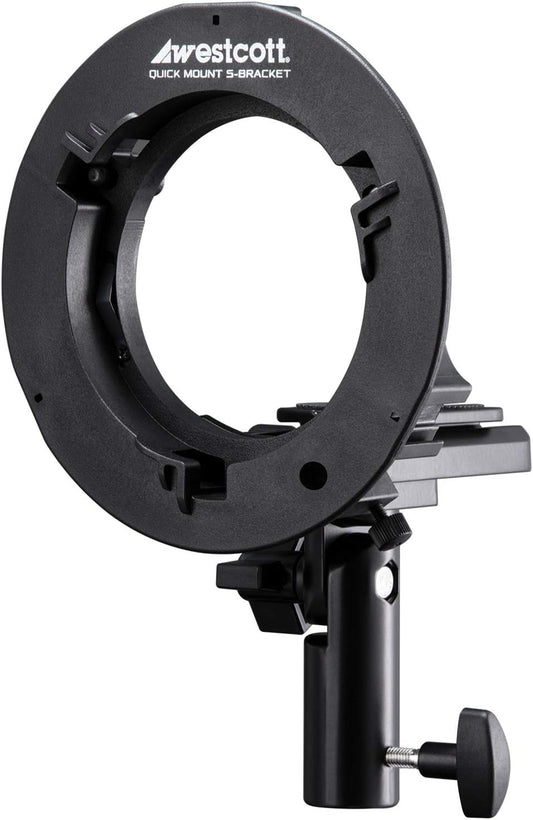 Westcott 810008712290 Quick Mount S-Bracket Bowens Adapter