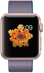 Apple MMF42LL/A Watch Sport 38mm Rose Gold, Blue Band