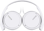 Sony MDR-ZX110/WC White Overhead Stereo Headphones