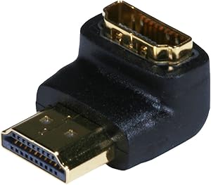 Monoprice 103733 HDMI Port Saver 90 Degree Adapter