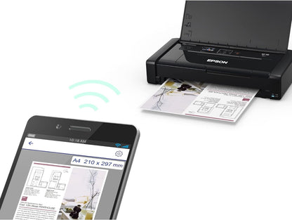 Epson WF-110 Wireless Mobile Color Printer - Portable