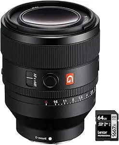 Sony E10SNSEL50F12GM FE 50mm F1.2 GM Lens Bundle