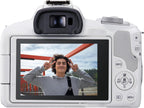 Canon 5812C012 EOS R50 White Mirrorless Camera Kit