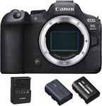 Canon CAN5666C002-005 EOS R6 Mark II Mirrorless Camera + Battery