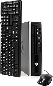 HP 8300 Elite Ultra Small i5 4GB 128GB SSD Renewed Desktop