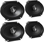 JVC CSJ6820 6x8 J-Series 2-Way Coaxial Car Speakers
