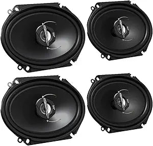 JVC CSJ6820 6x8 J-Series 2-Way Coaxial Car Speakers