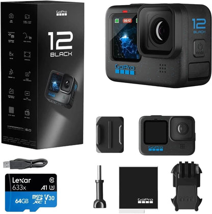 GoPro HERO10 Black Action Camera Bundle 64GB