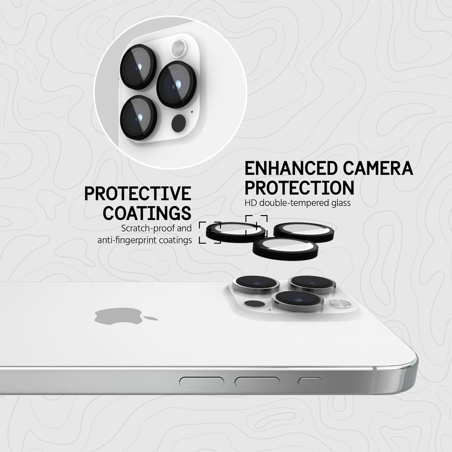 Pelican iPhone 15 Pro Max Camera Lens Protector
