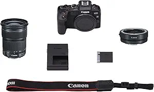Canon 3380C052 EOS RP + 24-105mm Adapter Kit (Renewed)