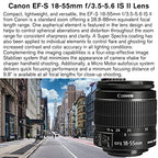 Canon t7 EOS Rebel DSLR Camera Lens Bundle