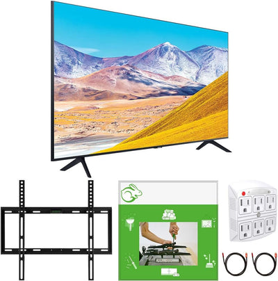 Samsung UN85TU8000 85" 4K UHD Smart TV Bundle