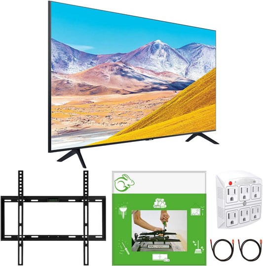 Samsung UN85TU8000 85" 4K UHD Smart TV Bundle