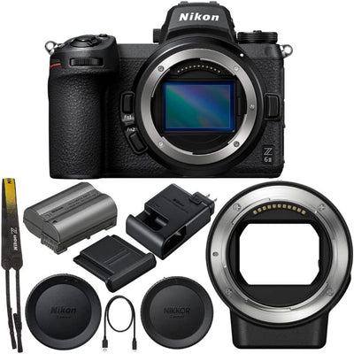 Nikon Z 6II Mirrorless Camera with FTZ II Adapter