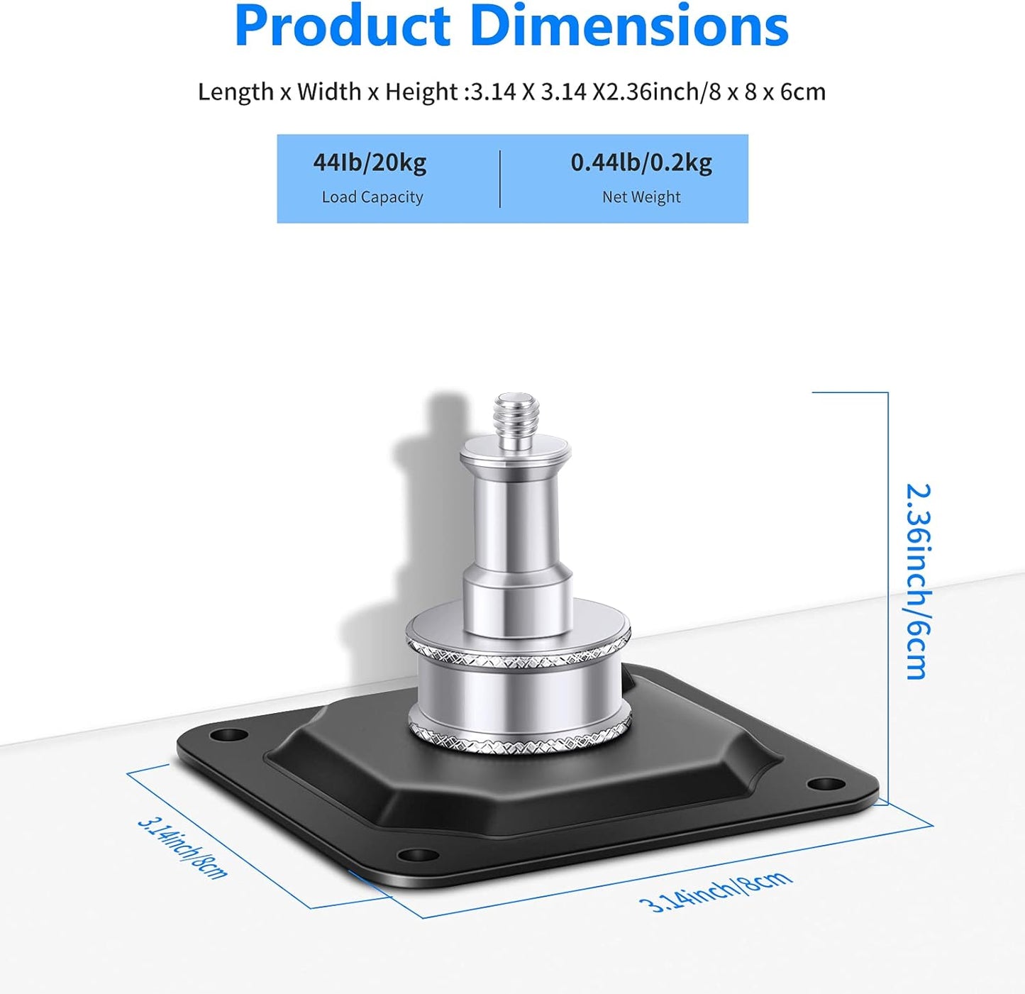 Neewer ST-NA-9 Photography Wall Ceiling Mount Stud