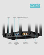 TP-Link Archer AX80 AX6000 WiFi 6 Router