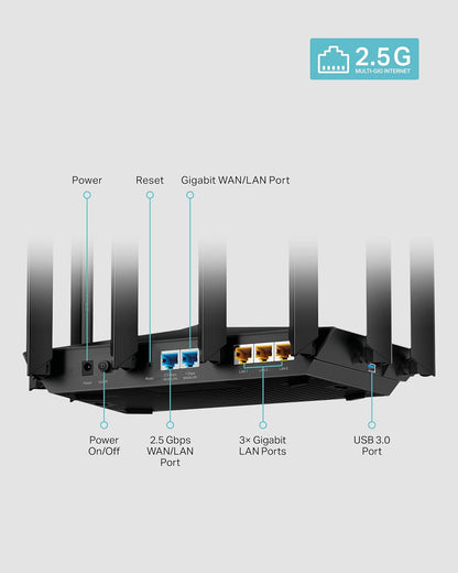 TP-Link Archer AX80 AX6000 WiFi 6 Router