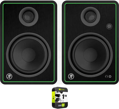 Mackie CR5-XBT 5" Bluetooth Studio Monitors Bundle