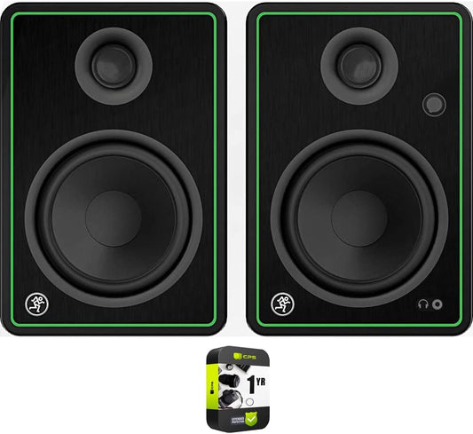Mackie CR5-XBT 5" Bluetooth Studio Monitors Bundle