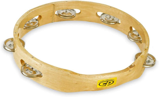Latin Percussion CP389 10" Headless Tambourine Single Row Jingles