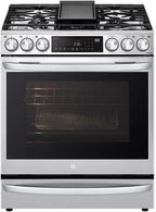 LG Lg 6.3 cu ft. Smart Wi-Fi Enabled ProBake Gas Range