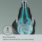 Panasonic ER-GN70-K Vacuum Nose & Ear Hair Trimmer
