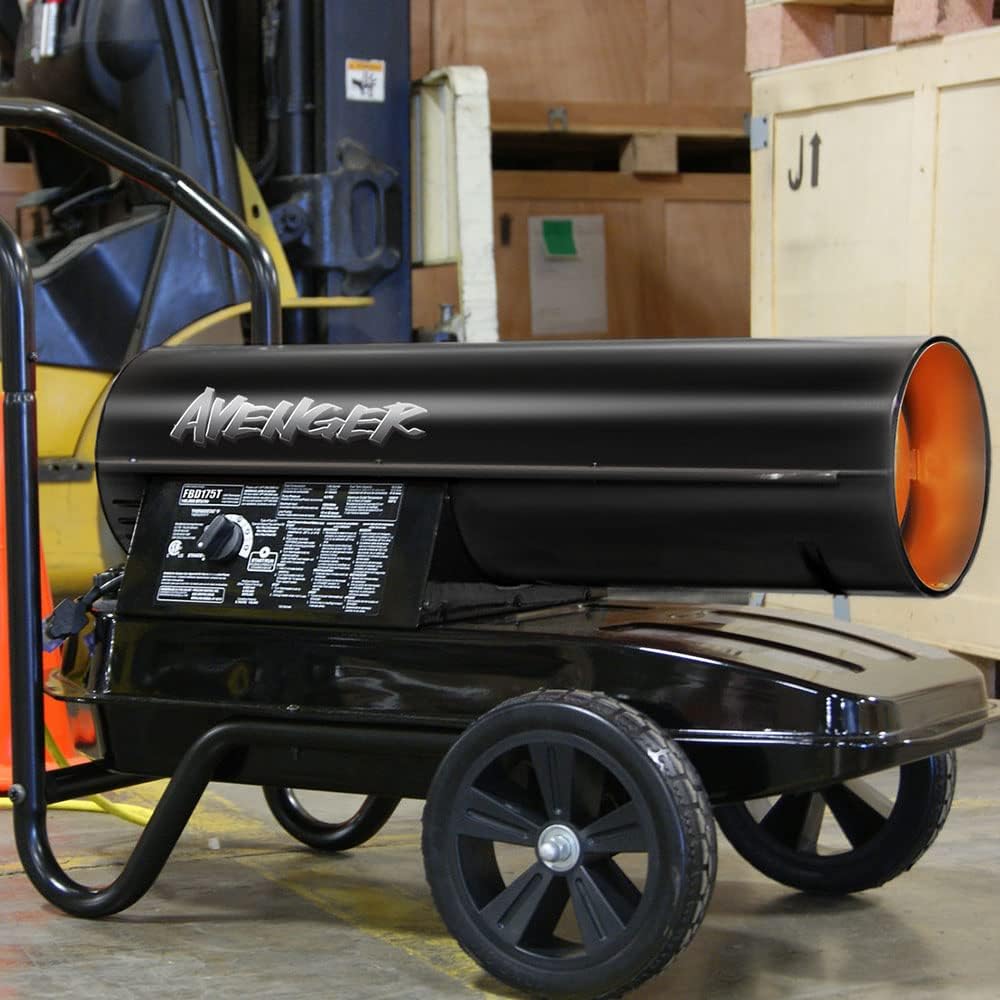 Avenger FBD175T-R 175K BTU Kerosene Forced Air Heater Renewed