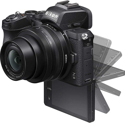 Nikon CRTNKZ50X2LENSRB Z50 Mirrorless Camera Lens Kit (Renewed)