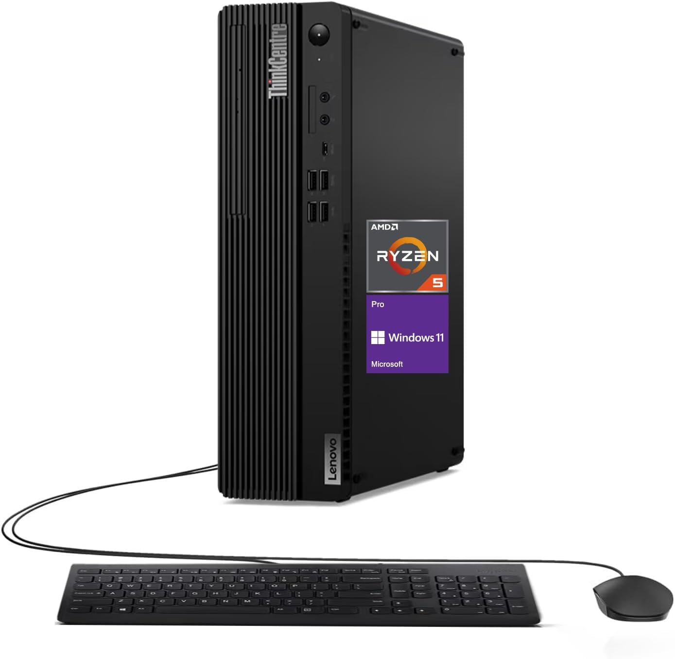 Lenovo 10U5 ThinkCentre Ryzen 5 Pro Desktop 512GB SSD