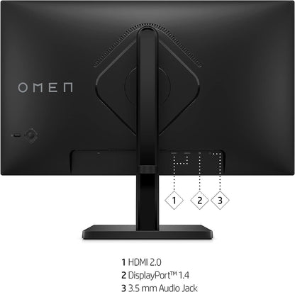 HP 780D9AA#ABA OMEN 24" 165Hz Gaming Monitor (Renewed)