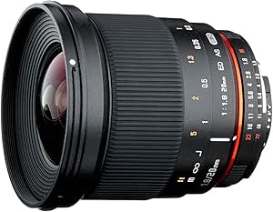 Samyang 7460 20mm F1.8 AE Lens Nikon Black