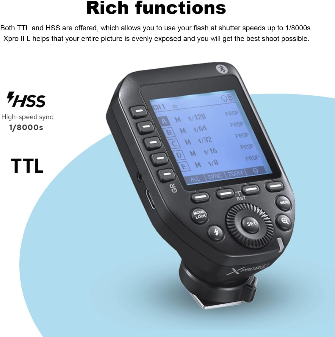 Godox XProII-L TTL Wireless Flash Trigger for Leica