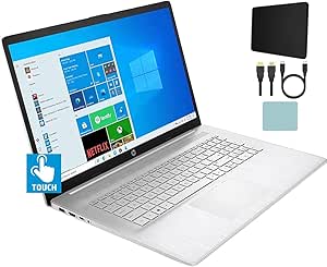 HP 17-cp 17.3-inch Touchscreen Laptop Ryzen 3 3250U — main product image
