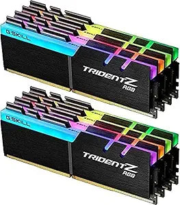 G.Skill F4 3200 °C15Q2 128GTZR 128GB DDR4 3200MHz Memory