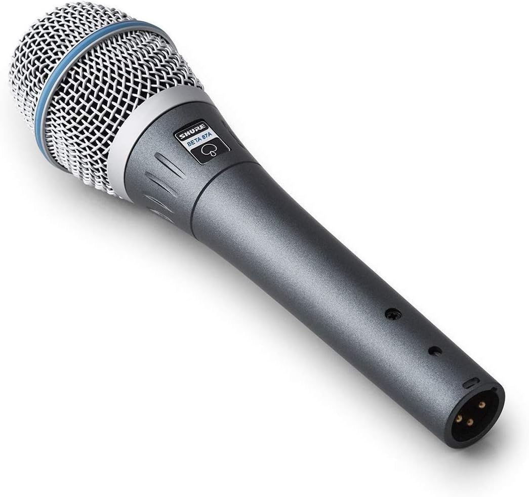 Shure Beta87A Supercardioid Condenser Vocal Microphone