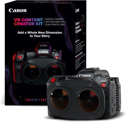 Canon EOS R5C VR CREATOR KIT - Full-Frame 3D VR Video