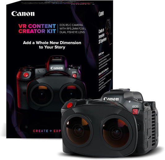 Canon EOS R5C VR CREATOR KIT - Full-Frame 3D VR Video