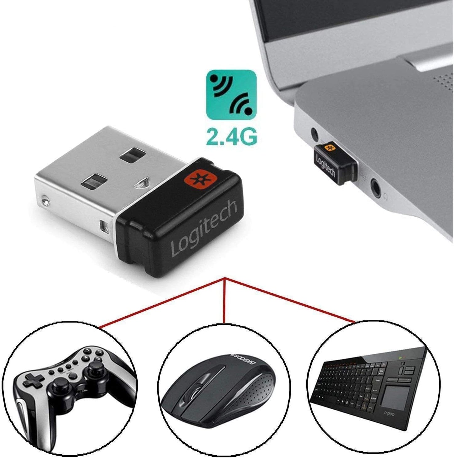 Logitech FBA_993-000439 Unifying USB Receiver