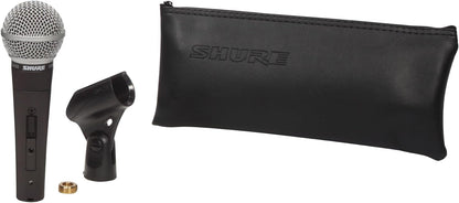 Shure SM58S Vocal Microphone - Dynamic Cardioid with Switch